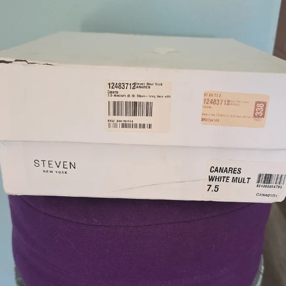 Steven New York Snake Print Sneakers - Black and Gray (NEW) - Picture 5 of 5